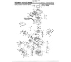 MTD 37448A engine-4cycle-tecumseh diagram