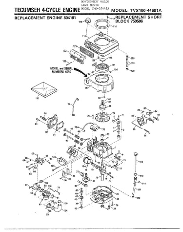Engine-4cycle-tecumseh