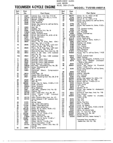 Engine-4cycle-tecumseh page 2