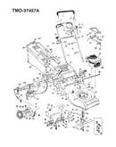 4hp 21" rotary mower
