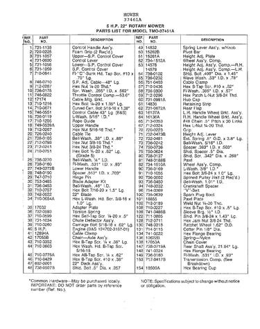 5hp 22" rotary mower page 2