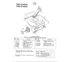 MTD 37463A 21" rotary mowers page 3 diagram