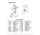MTD 3747706 4.5hp 21" rotary mower diagram