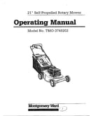 21" self propelled mower