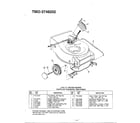 MTD 3748202 21" rotary mower page 2 diagram