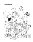 5hp/21" rotary mower