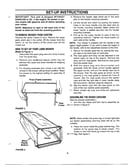 Set-up instructions