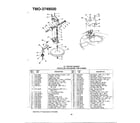 MTD 3749500 21" rotary mower diagram