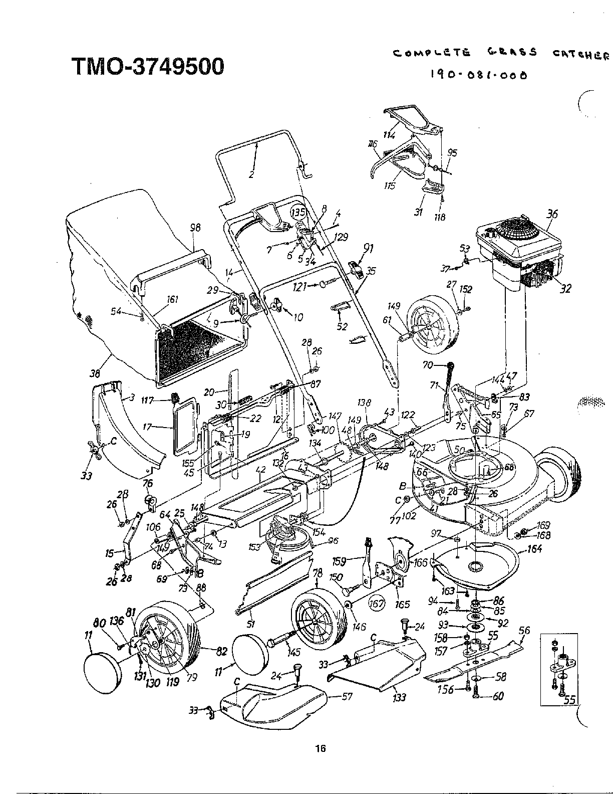 21" rotary mower page 2