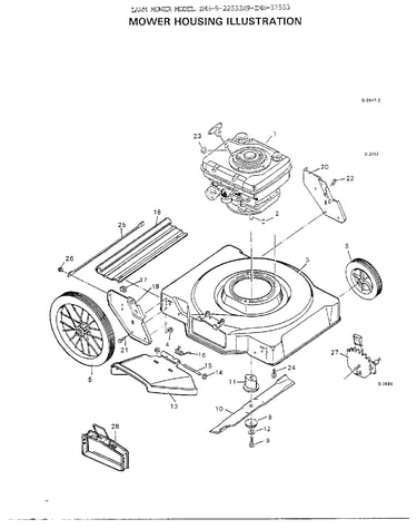 Mower housing