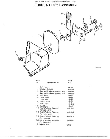 Height adjuster