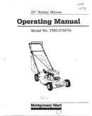 20" rotary mower