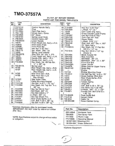 3.5" 20" rotary mower page 2