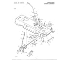 Murray 38616A mower suspension diagram