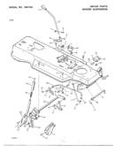 Mower suspension