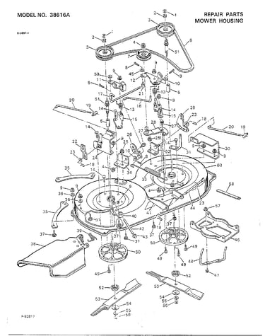 Mower housing