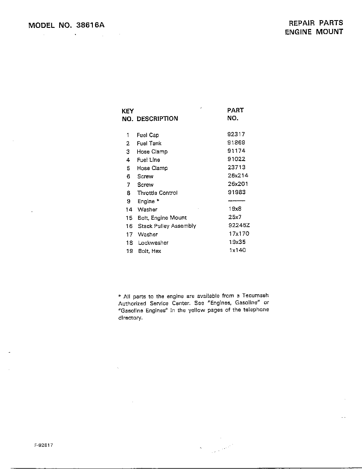 ENGINE MOUNT Page 2