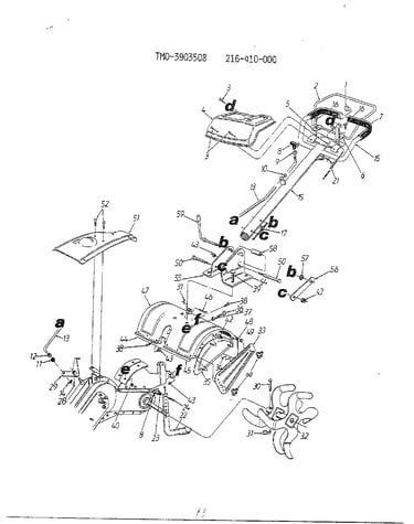 Tiller attachments info