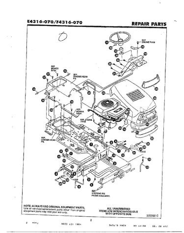 Chassis/hood assembly