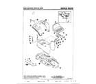 Noma E4316-070 chassis/hood assembly page 3 diagram