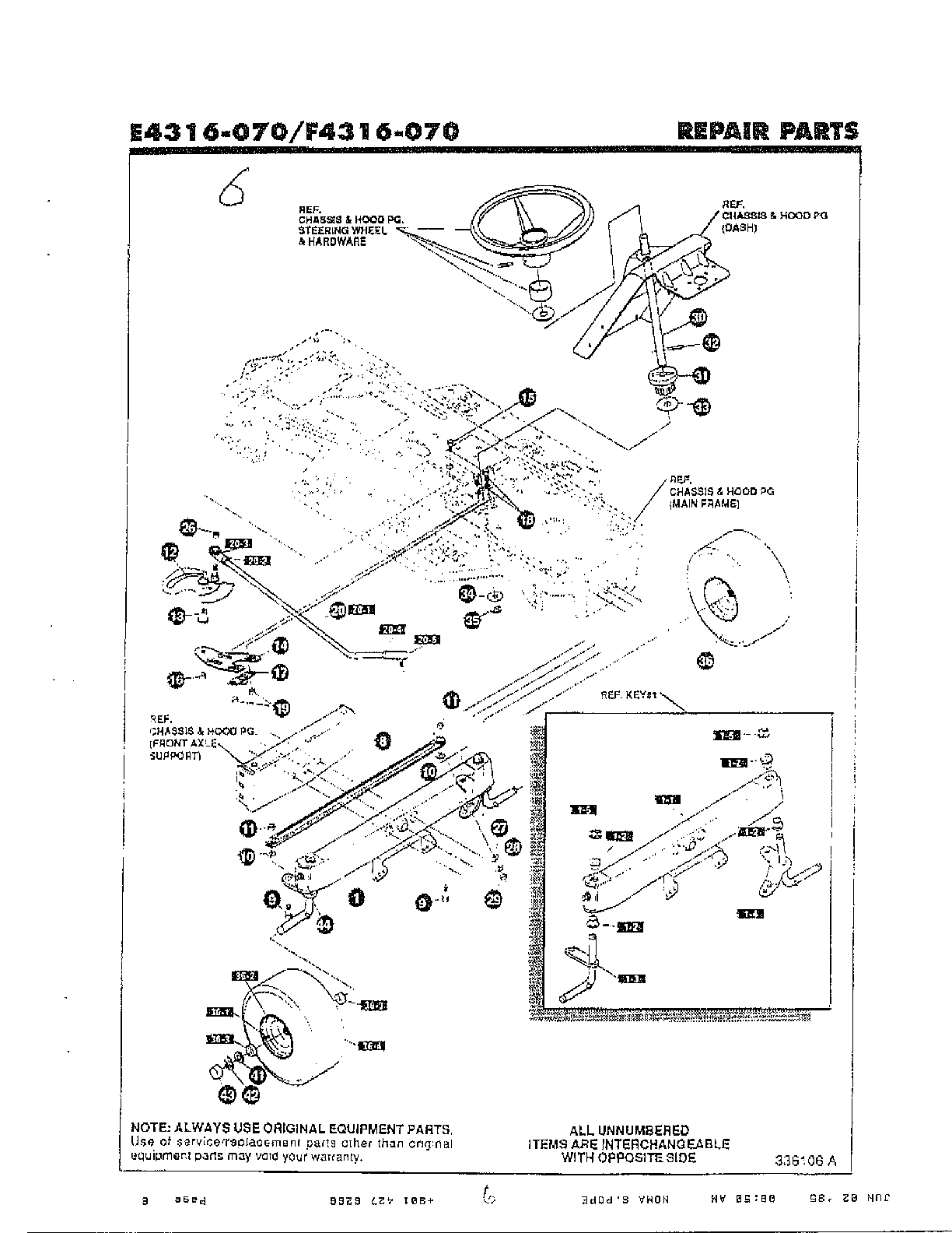 Steering assembly