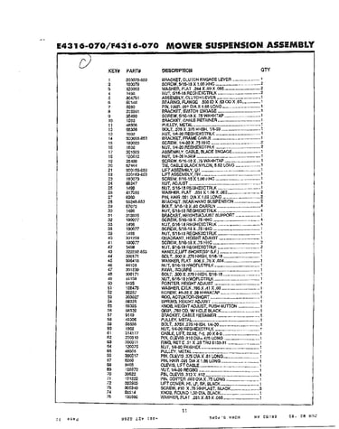 Mower suspension assembly page 2