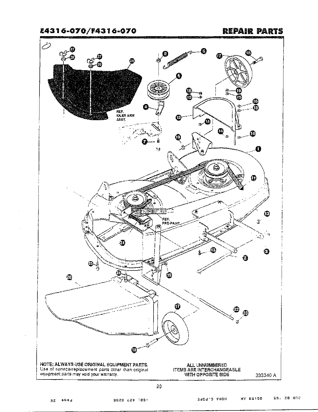 Final deck assembly