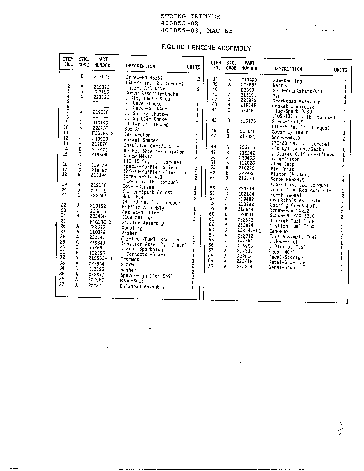 ENGINE ASSEMBLY Page 2