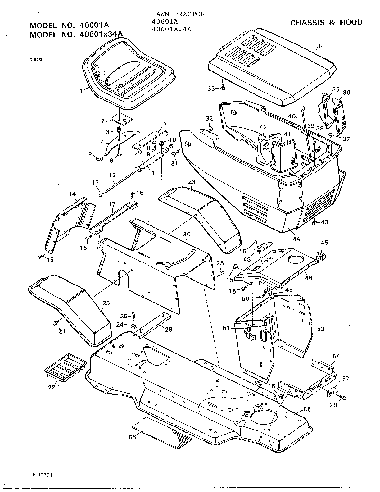 CHASSIS AND HOOD