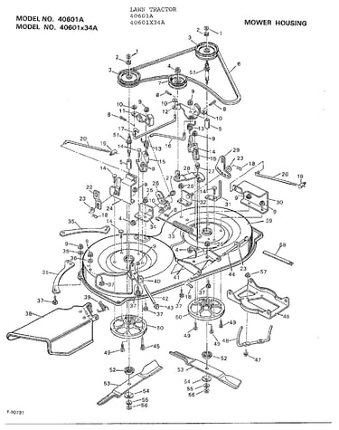 Mower housing
