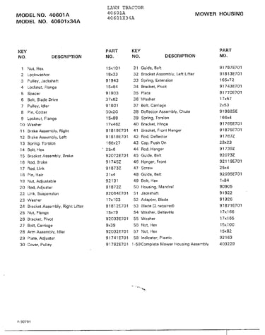 Mower housing page 2