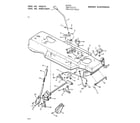 Murray 40627A mower suspension diagram