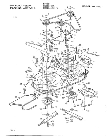 Mower housing