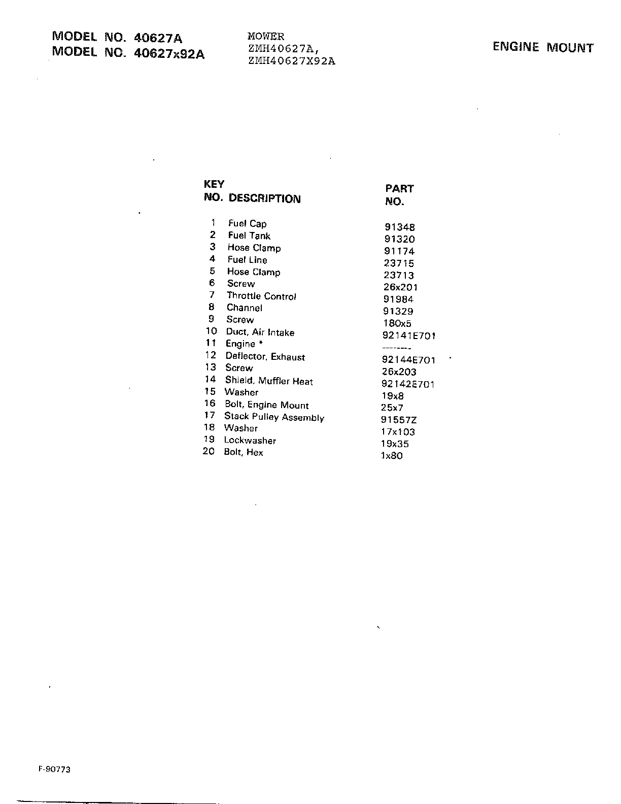 ENGINE MOUNT Page 2