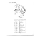 MTD 450 THRU 47G hood/grille diagram