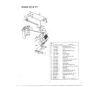 MTD 450 THRU 47G hood/grille page 2 diagram