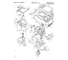 Murray 46209X9A front body/engine mount diagram