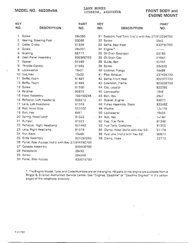 Front body/engine mount page 2