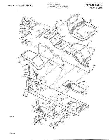 Rear body