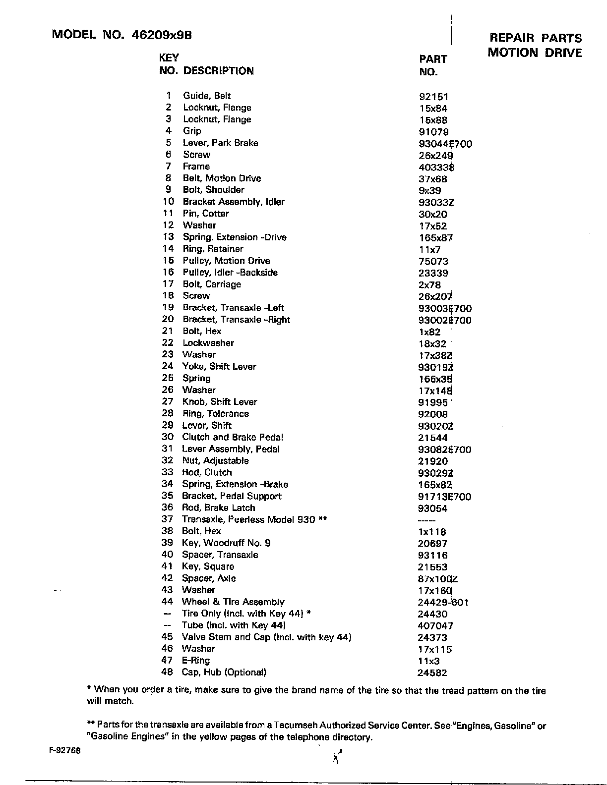 MOTION DRIVE Page 2