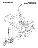 Mower suspension