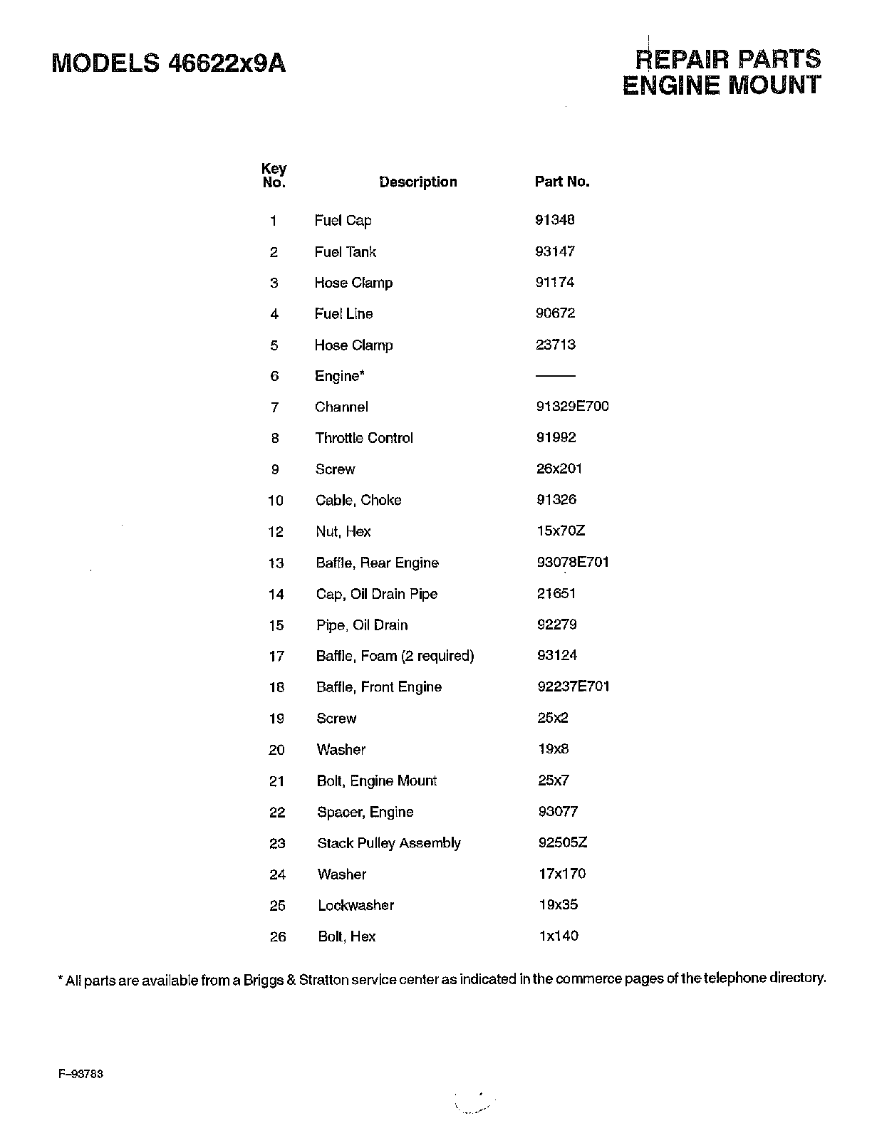 ENGINE MOUNT Page 2