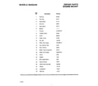 Murray 46622X9A engine mount page 2 diagram