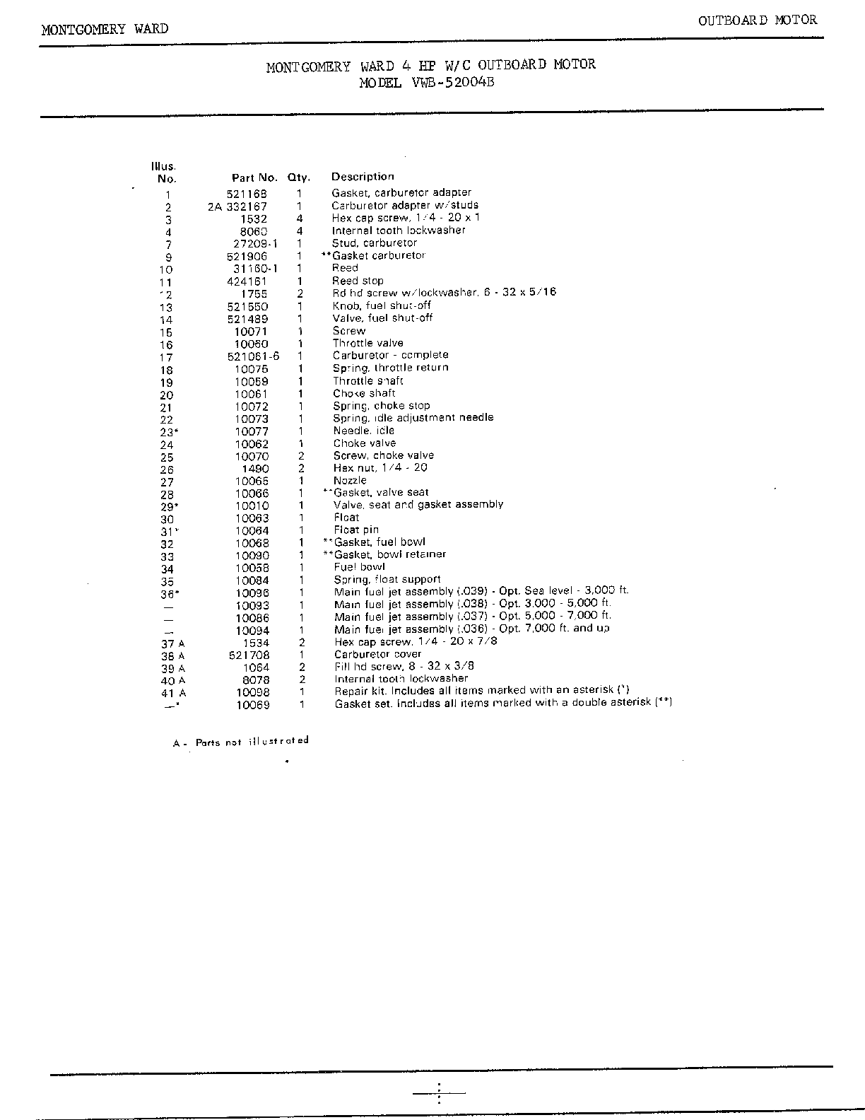 4hp carburetor and reed plate page 2