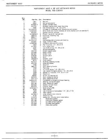 4hp/powerhead and support plate page 2