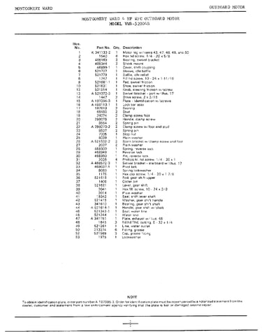 4hp outboard motor/motor leg page 2