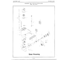 Mercury 52119A 15hp m/s outboard motor/gear housing diagram