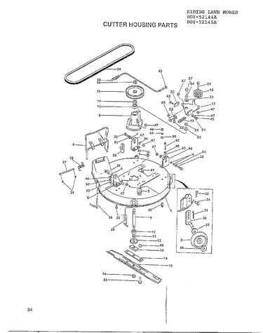 Cutter housing