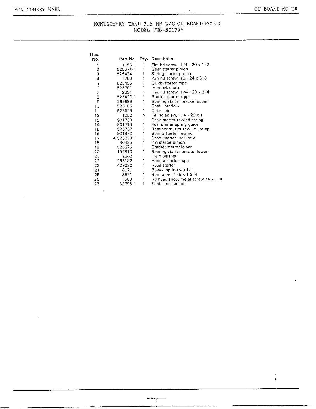 7.5hp outboard motor/starter page 2
