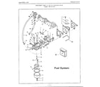 Mercury 52179A 7.5hp outboard motor/fuel system diagram